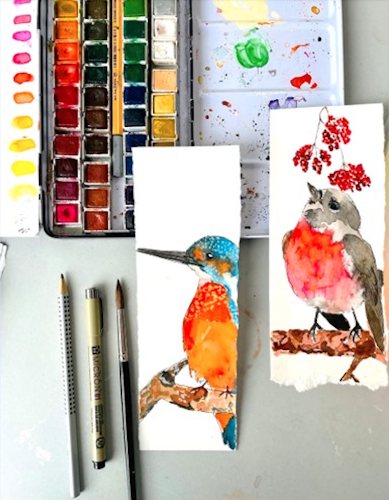 Aquarell workshop brave art